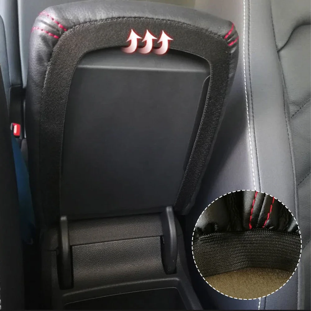 Armrest Box Cover For Volkswagen VW Tiguan MK2 2016 2017 2018 2019 2020 2021 2022 2023 Tiguan Protective Sleeve Accessories