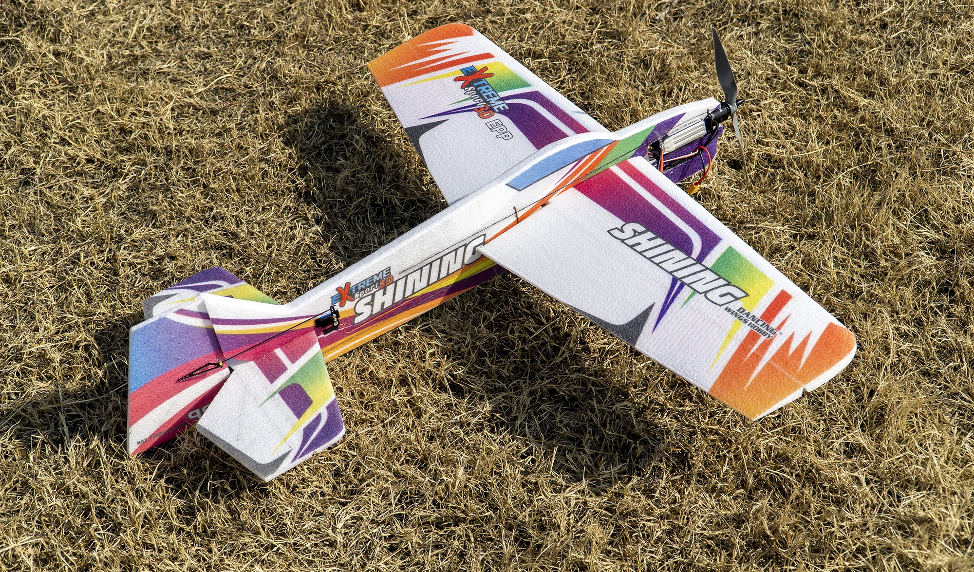 EPP-Schaum 3D RC Flugzeug Modell Glänzende Innen/Außen F3P 980mm Spannweite Fernbedienung Flugzeug Elektrische RC Flugzeug Outdoor Spielzeug – Detail 14