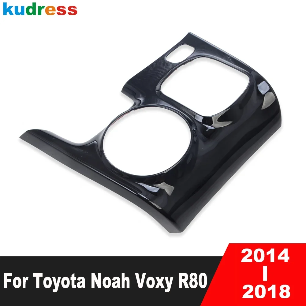 

For Toyota Noah Voxy 80 2014-2016 2017 2018 Black Car Console Gear Shift Box Panel Cover Trim Interior Molding Accessories RHD