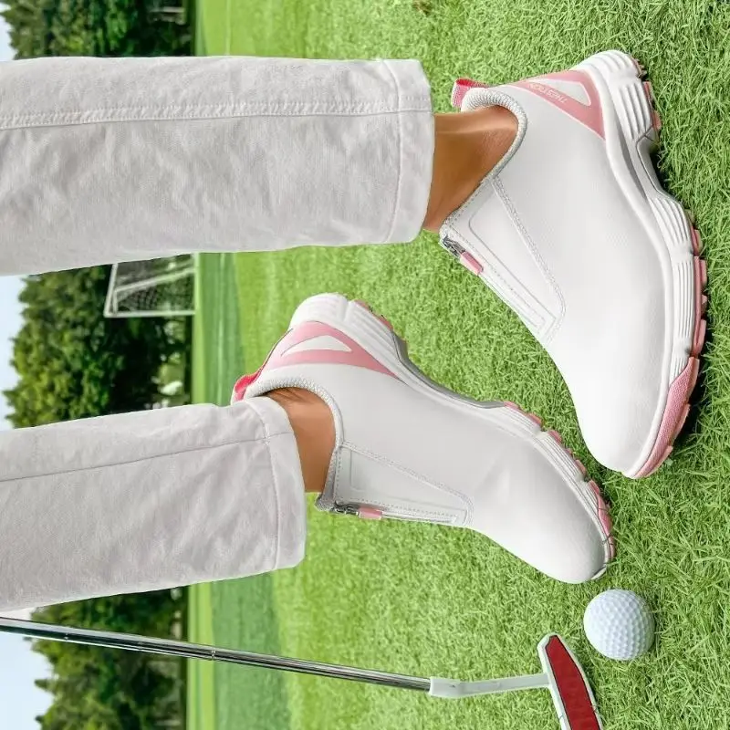 

Классические брендовые женские туфли для гольфа, удобная прогулочная обувь высокого качества, унисекс, тренировочная обувь для гольфа, женские противоскользящие кроссовки