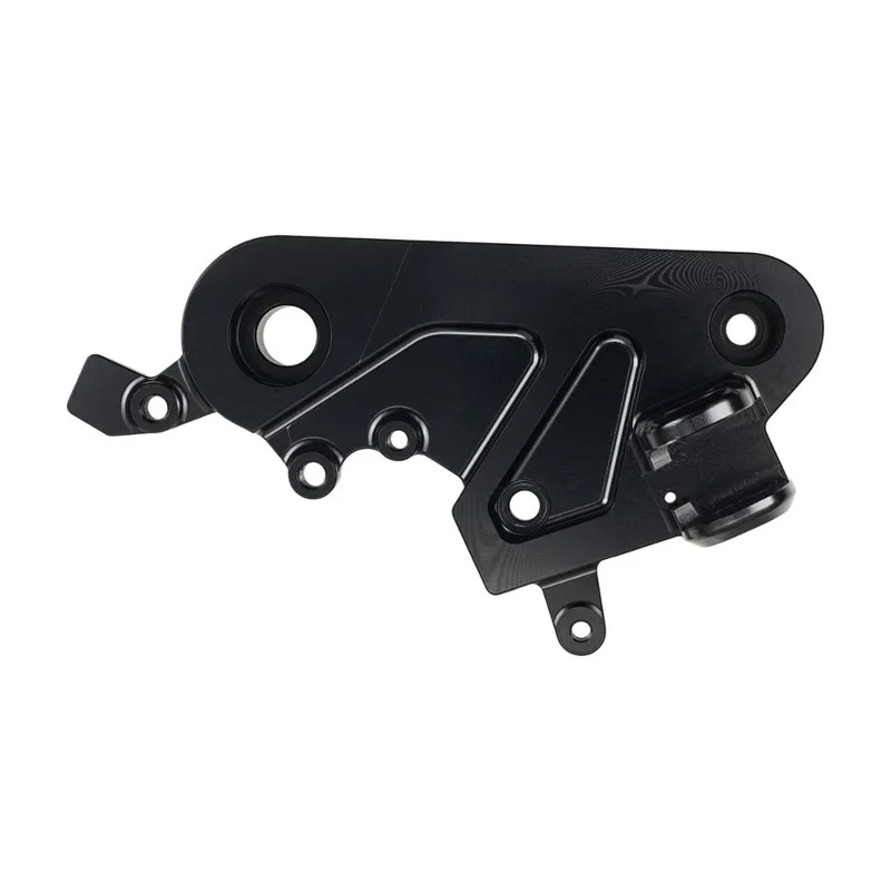 Left Footpeg Footrest Bracket For CFMOTO 450MT CNC Aluminum Side Mount Modification Motorcycle Accessories
