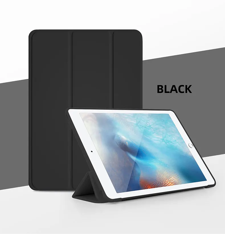Flip-Cover Tablet-Hülle für iPad Air Pro MINI Hüllen 3 4 5 6 7 8 9 10 Generation 11 13 12,9 2024 2025 Lederhülle Standhüllen – Detail 26