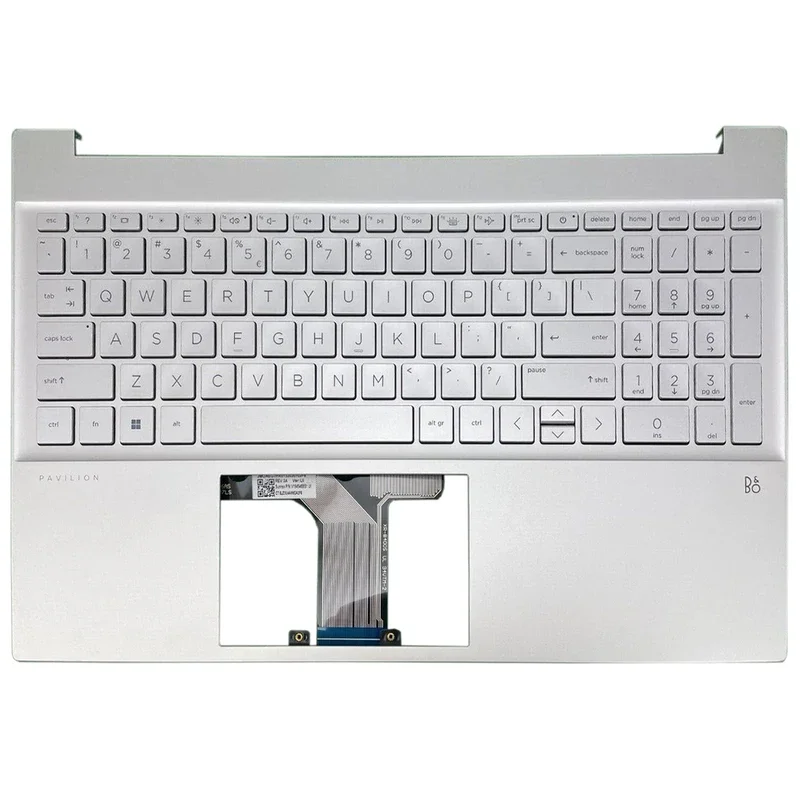 Imagem -03 - Tampa Superior do Teclado do Portátil para hp Pavilion Tpn-q246 Tpn-q245 Palmrest Upper Case M08910001 M08912-001 M08920-001 M08920-001 M08920-001