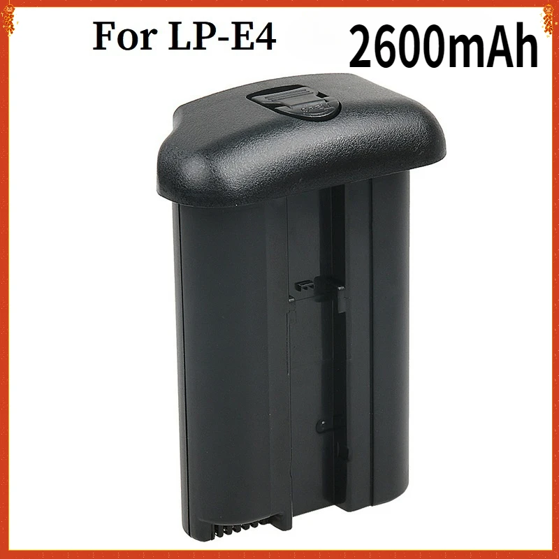 

1Pcs 11.1V 2600mAh LP E4 LP-E4 LPE4 for Canon EOS 1D Mark III EOS-1D Mark IV EOS 1Ds Mark III 1D C 1D X