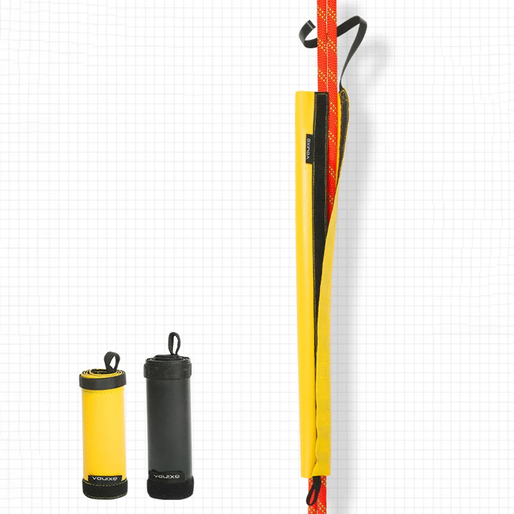 35/50 سنتيمتر تسلق حبل الغطاء الواقي الشريط السحري بولي كلوريد الفينيل Arborist حبل حامي مكافحة ارتداء حبل الحرس لتسلق الصخور في الهواء الطلق