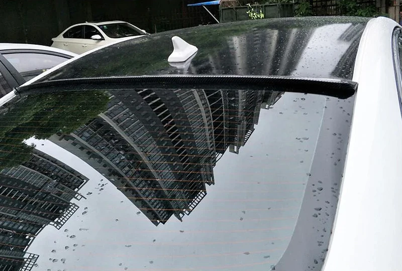 Universal Spoiler 1,5 M Auto-Styling 5D Carbon Faser Glänzend Schwarz Spoiler DIY Refit Spoiler für Auto Zubehör – Detail 9