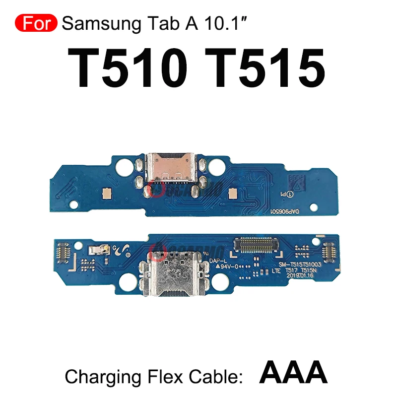 LCD Screen Flex Cable Charging Port Charger Dock Replacement Parts For Samsung Galaxy Tab A 10.1\