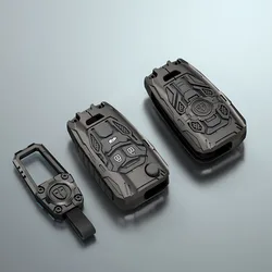 New Flip Car Key Fob Case Cover for Chevrolet Cruze Impala Camaro Garna Equinox Volt Yakista AVEO Impala GMC Buick Excelle GL8