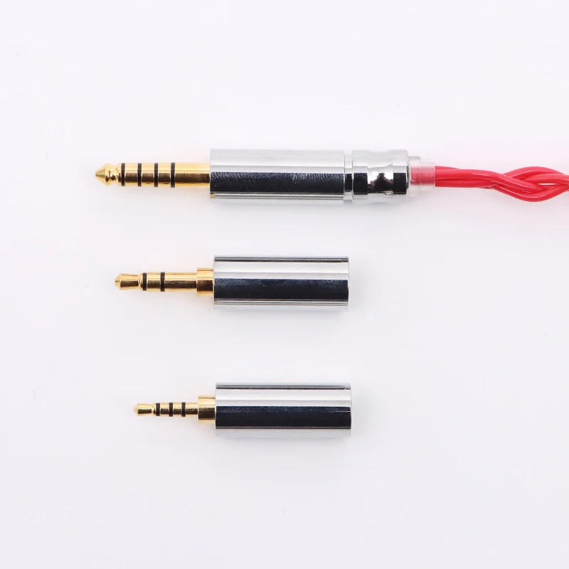ivipQ-213 7N OCC Spina modulare (2,5 mm + 3,5 mm + 4,4 mm) Cavo di ricambio per cuffie per HD650 HD800 HIFIMAN ANANDA T3-03 D9200