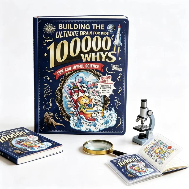 10000 Whys Kids Fun Science Book Ultimate Brain Educational Reading Cultivate Scientific Thinking STEM Learning for Children