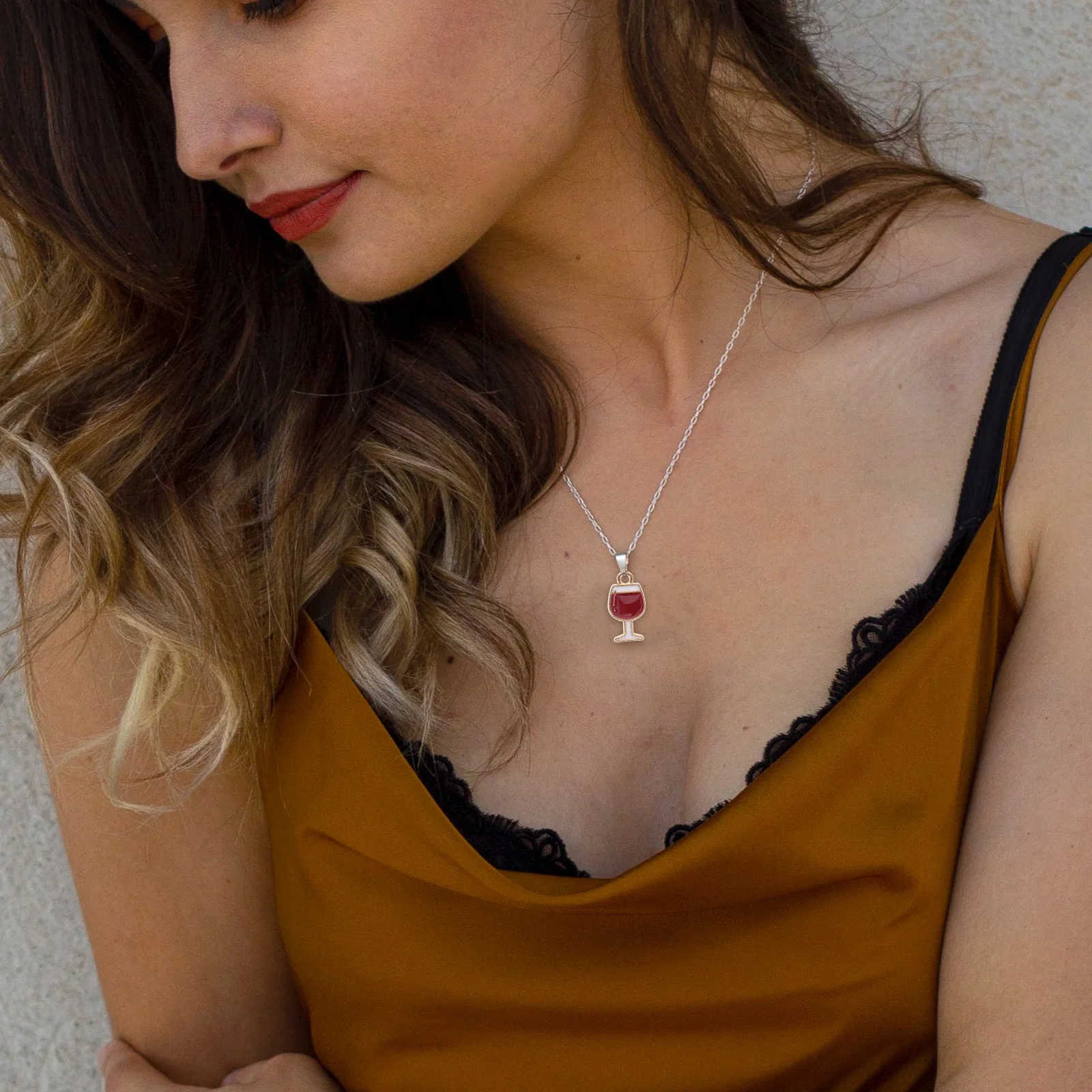 10 قطعة كأس النبيذ الزجاجي المعلقات سبائك الزنك DIY بها بنفسك مجوهرات سحر ل قلادة سوار أقراط صياغة مشروب النبيذ خمر #3