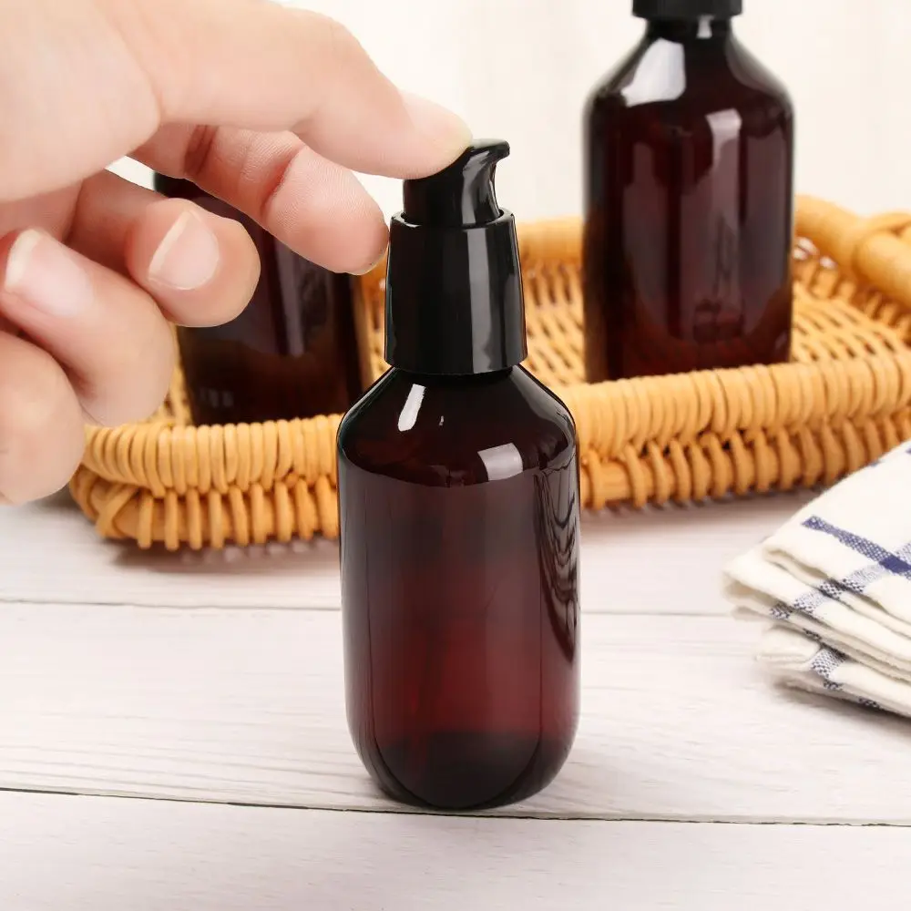 1pc New Hand Sanitizer Plastic Liquid Storage Container Soap Dispenser Refillable Lotion Shower Gel Bottles Pump Container