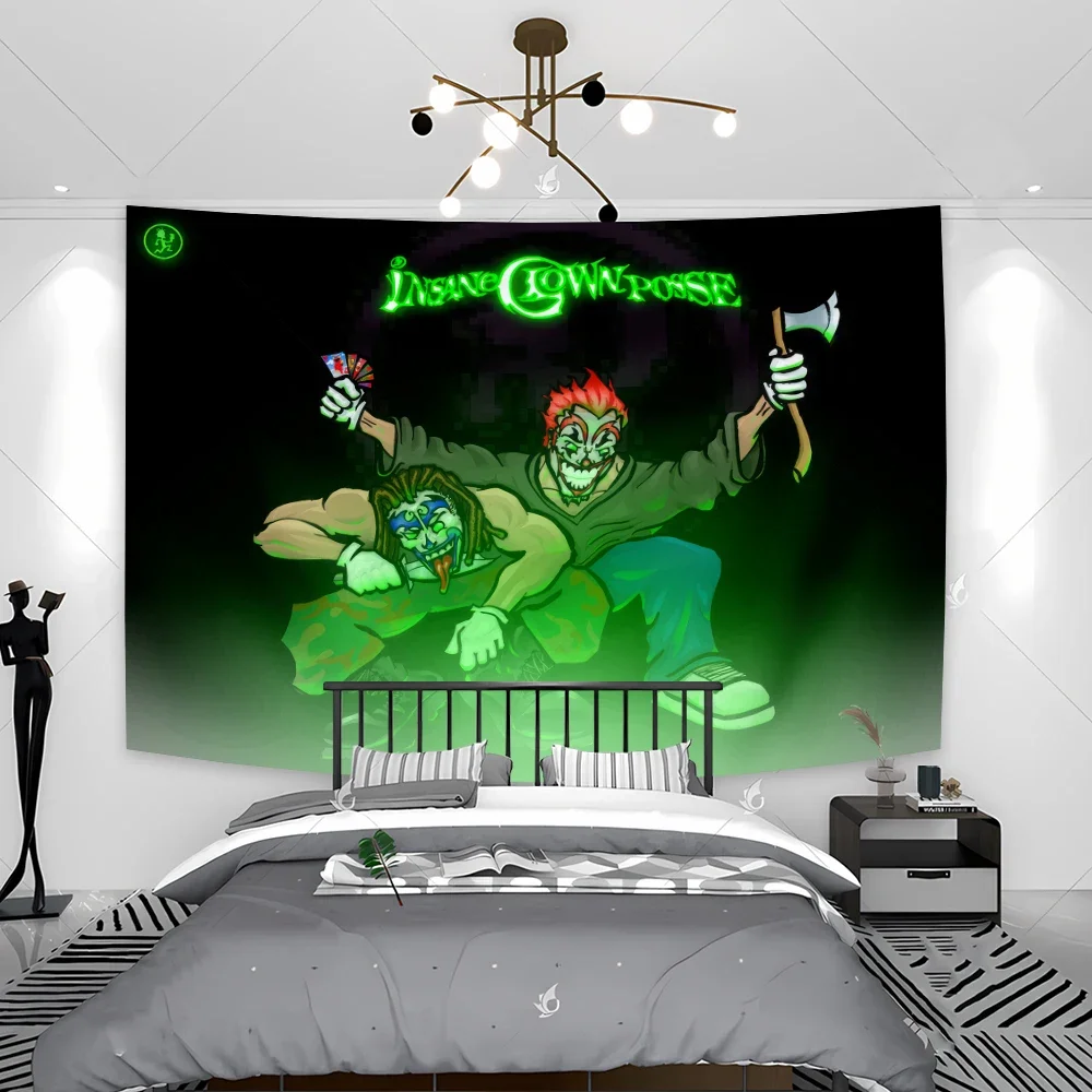 

60x90cm Juggalo Icp Tapestry Polyester Printed The Hatchetman Flag For Decor Banner decoration