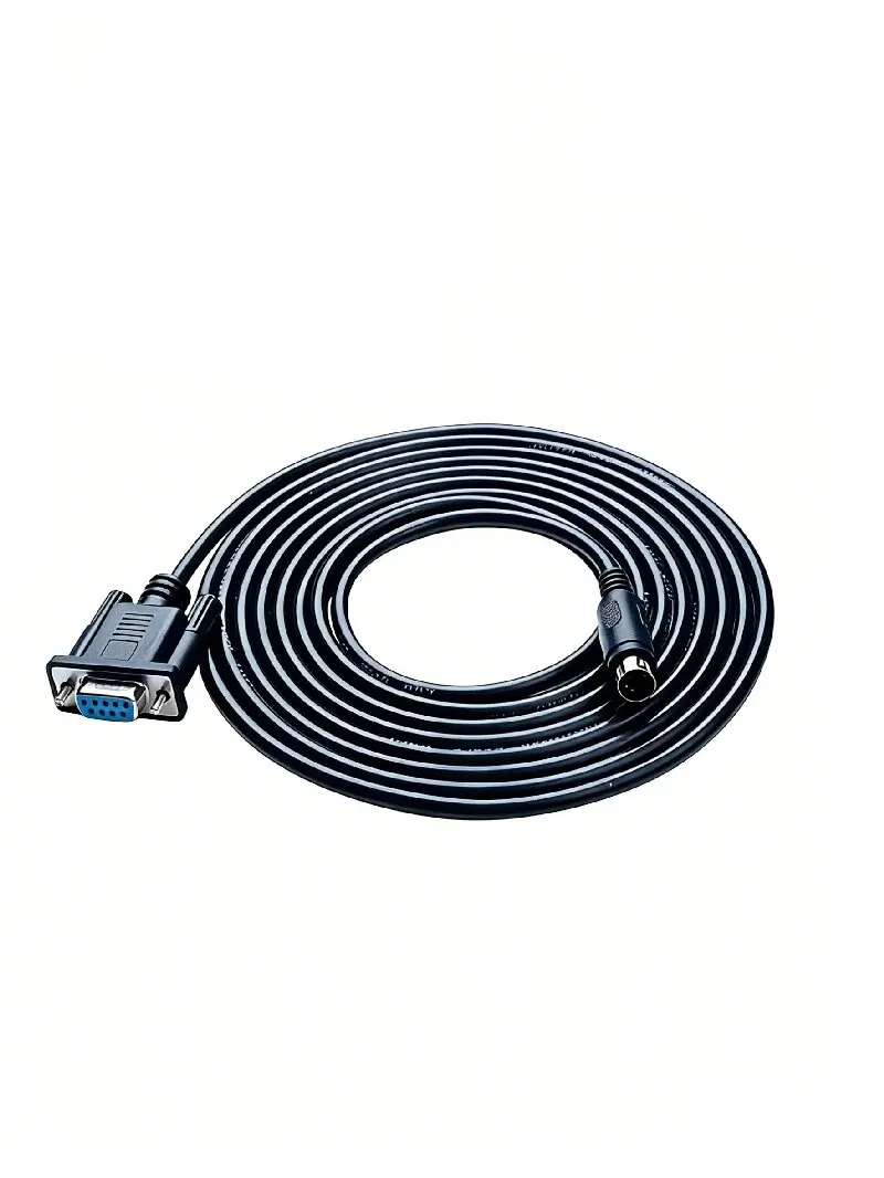 Suitable for Mitsubishi GT11/GT15/GS Touch Panel and Q Series Connection Cable GT01-C30R2-6P 50R2, Length: 10m / 15m