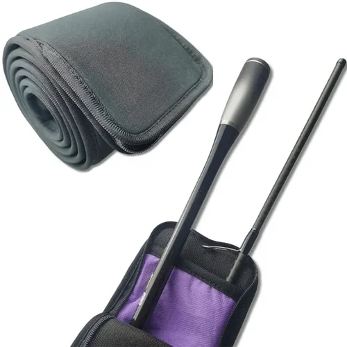 Imagen 1 del producto Bolsa para caña de pescar, estuche de almacenamiento grueso y suave resistente al desgaste, bolsas protectoras de doble capa, funda para caña, herramienta de aparejos de pesca de 100-170cm