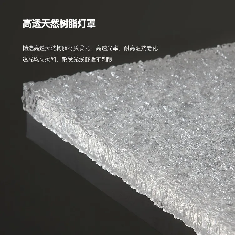 All copper Italian minimalist living room ceiling light modern simplicity