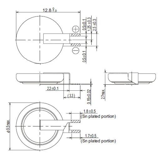 1PCS/LOT MS920SE-FL27E 3V  rechargeable button backup battery is universal compatible with ml920