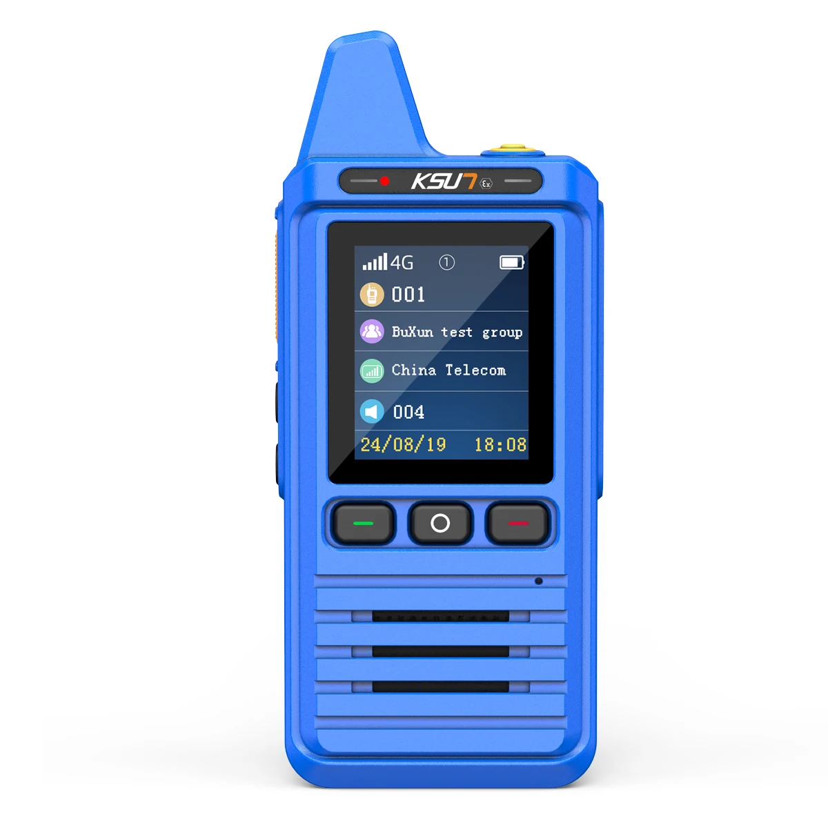 Explosion-proof Walkie Talkie for Petrochemical Industry KSUN CT90(EX) CAT.1 Android POC GLOBAL 4G Radios