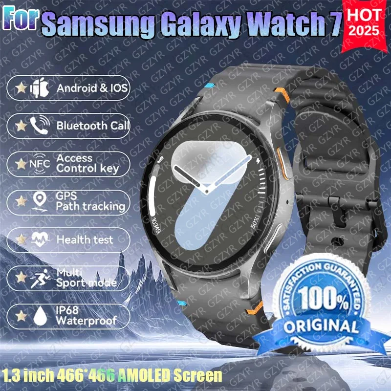 Nieuw voor originele Samsung Galaxy Watch7 Smart Watch Heren AMOLED Bluetooth Oproep GPS Track NFC
