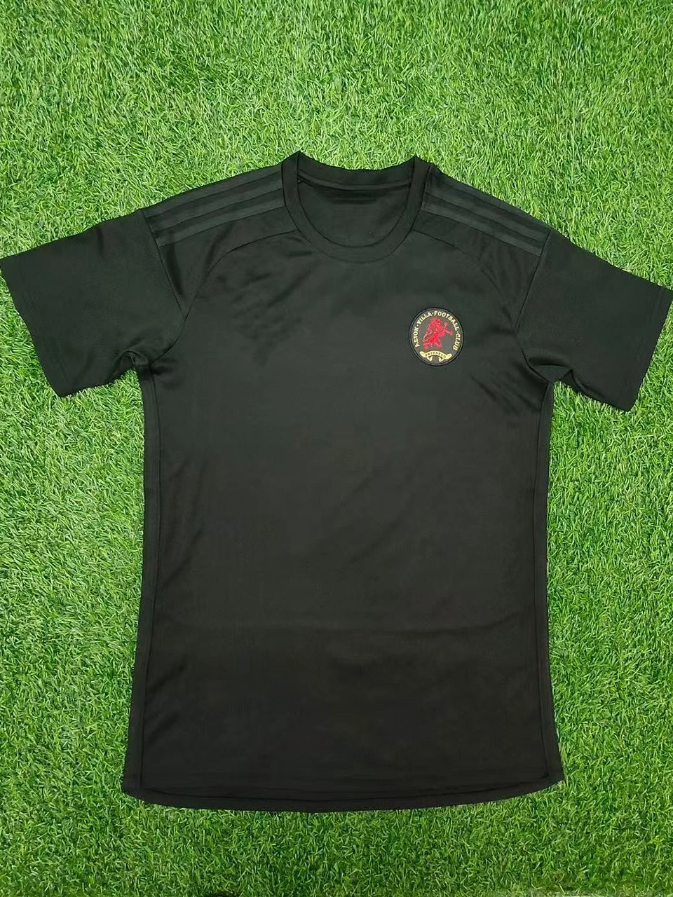 

Aston Villa 50th Anniversary Bla Memorial Fan Edition Fooall Jersey ort Sve Home Stadium Wear for Men