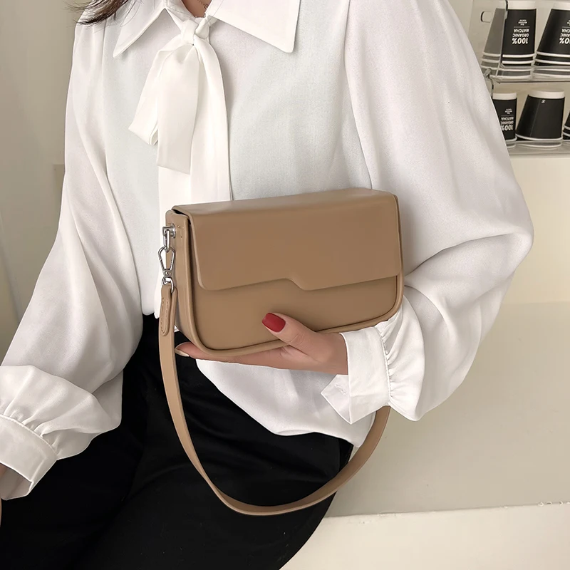 High Quality Leather Crossbody Bag for Women Fashion Purse and Handbags Designer Shoulder Bag Luxury Messenger Bags Cute Satchel