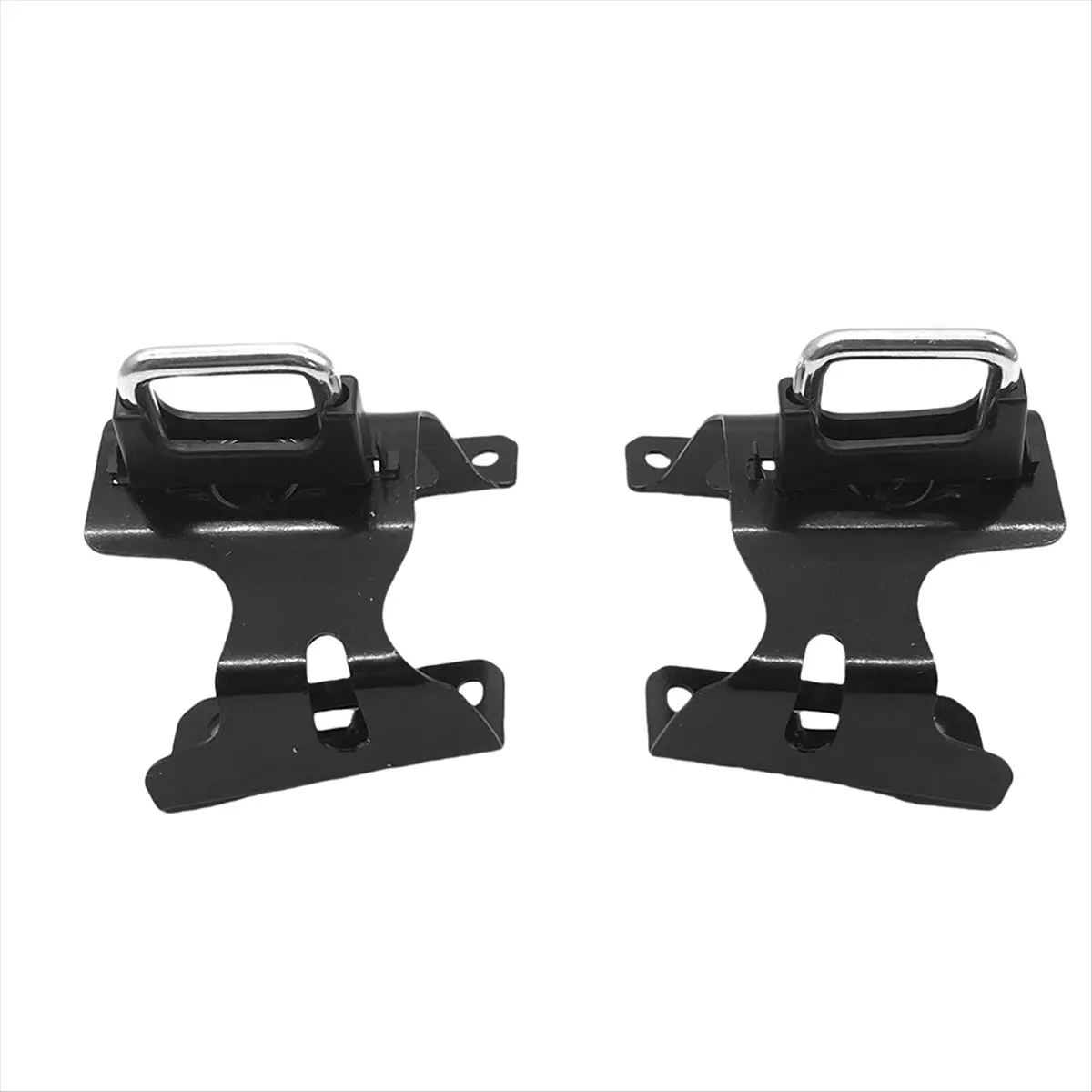 Super Sale Left+Right Front Hood Lock Bracket Safety Lock Brace for Volvo XC40 2018- Engine Bonnet Hook Catch 32244455 32244456