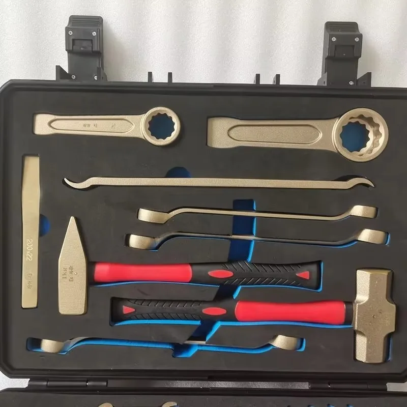Aluminum Bronze  Non Sparking Tools Set 33pcs  Suitable for Various Fields