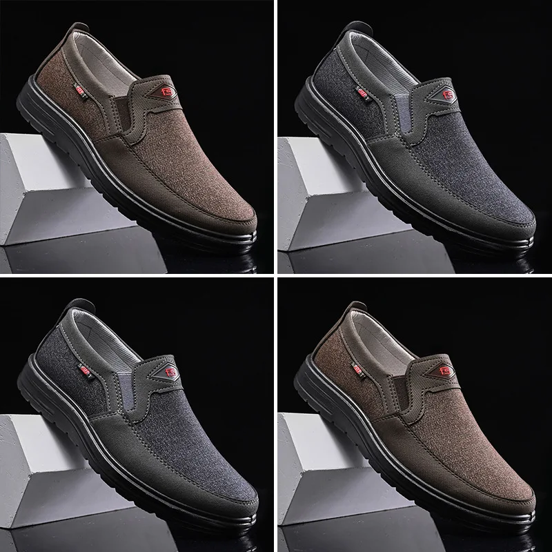 Comfortable Slip On Canvas Shoes Men Summer Breathable Casual Shoes Men's Trending Sneakers 2022 Man Driving Shoes Male Sneakers