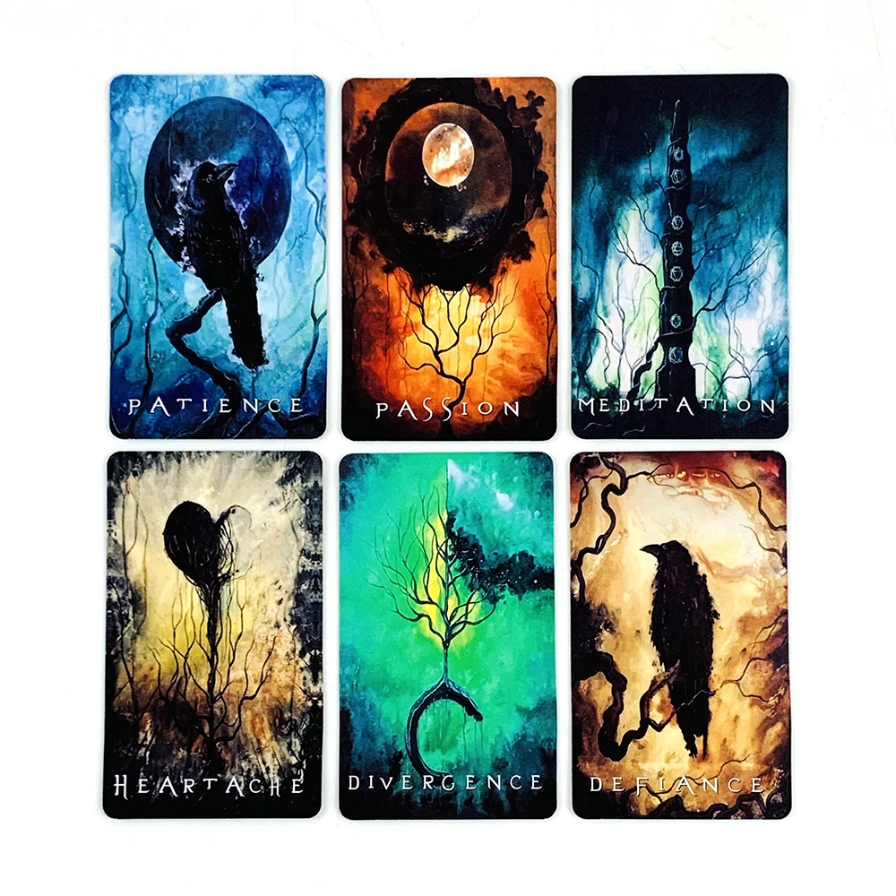 جديد أوراكل سطح السفينة 53 قطعة بطاقات أوراكل رائعة لعبة العرافة الغامضة حفلة عائلية مجلس لعبة لعبة ببطاقات ورقية للحفلات #4