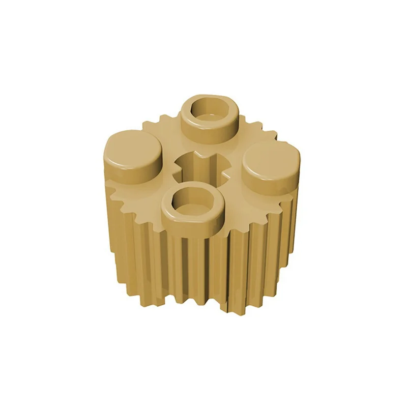 50 Stück 92947 Runde 2 x 2 Achsloch-Gittersteine, Sammlerstücke, Modulare GBC-Spielzeuge für technische MOC-DIY-Bausteine, kompatibel – Detail 8