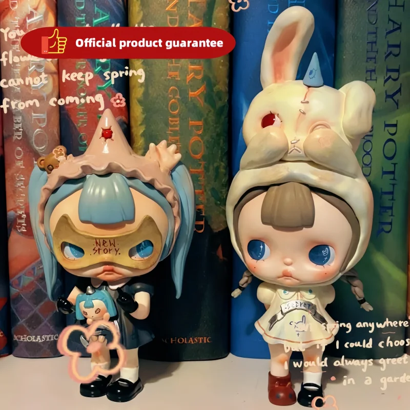 

New Genuine Tinytiny A New Story Serise Action Figures Dark Design Trendy Toy Lovely Tinytiny Artwork Desktop Ornaments As Gifts