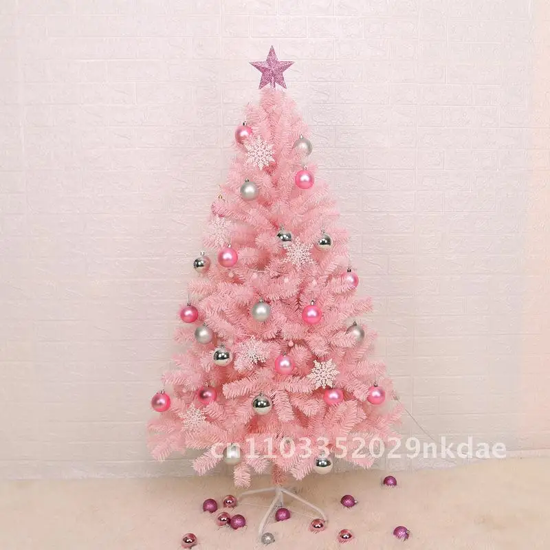 

New Pink Christmas Tree Set Creative Christmas Bare Tree Pink