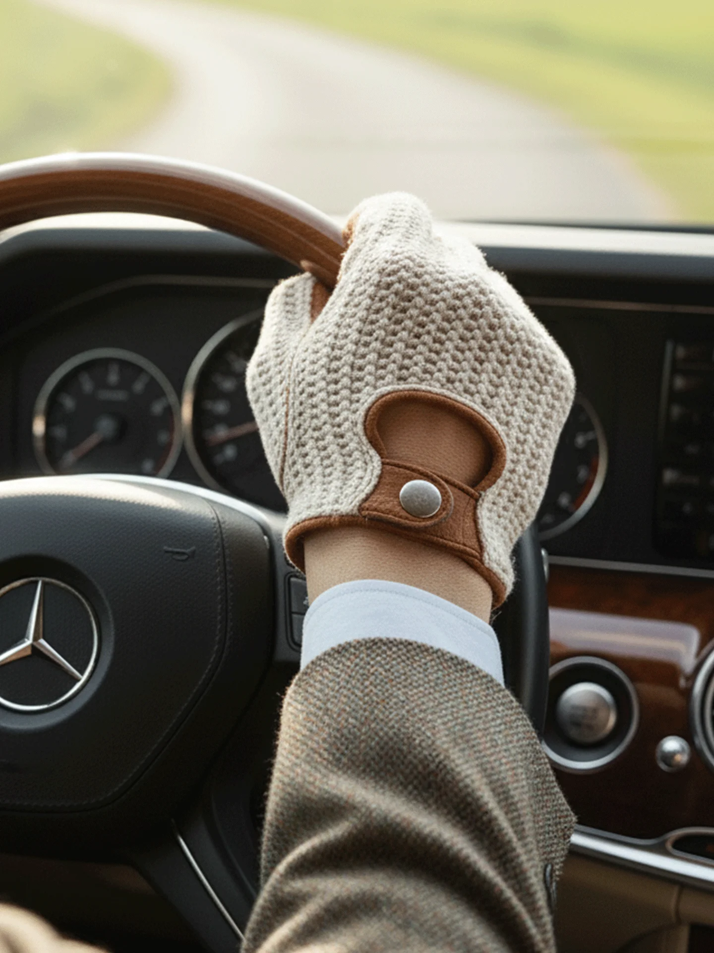 retro-cotton-hook-knitted-genuine-leather-motorcycle-riding-gloves-f-finger-driving-racing-gloves-for-men-and-women