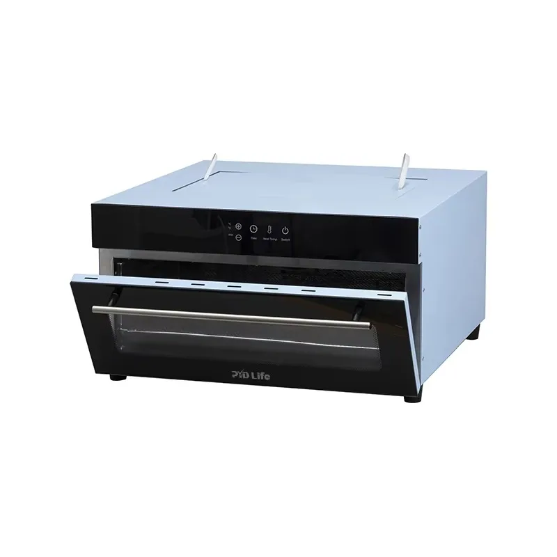 A3 Tri Layer DTF Oven Dryer With Built In Air Purifier PET Film Hot Melt Powder Curing Oven For DTF Printing