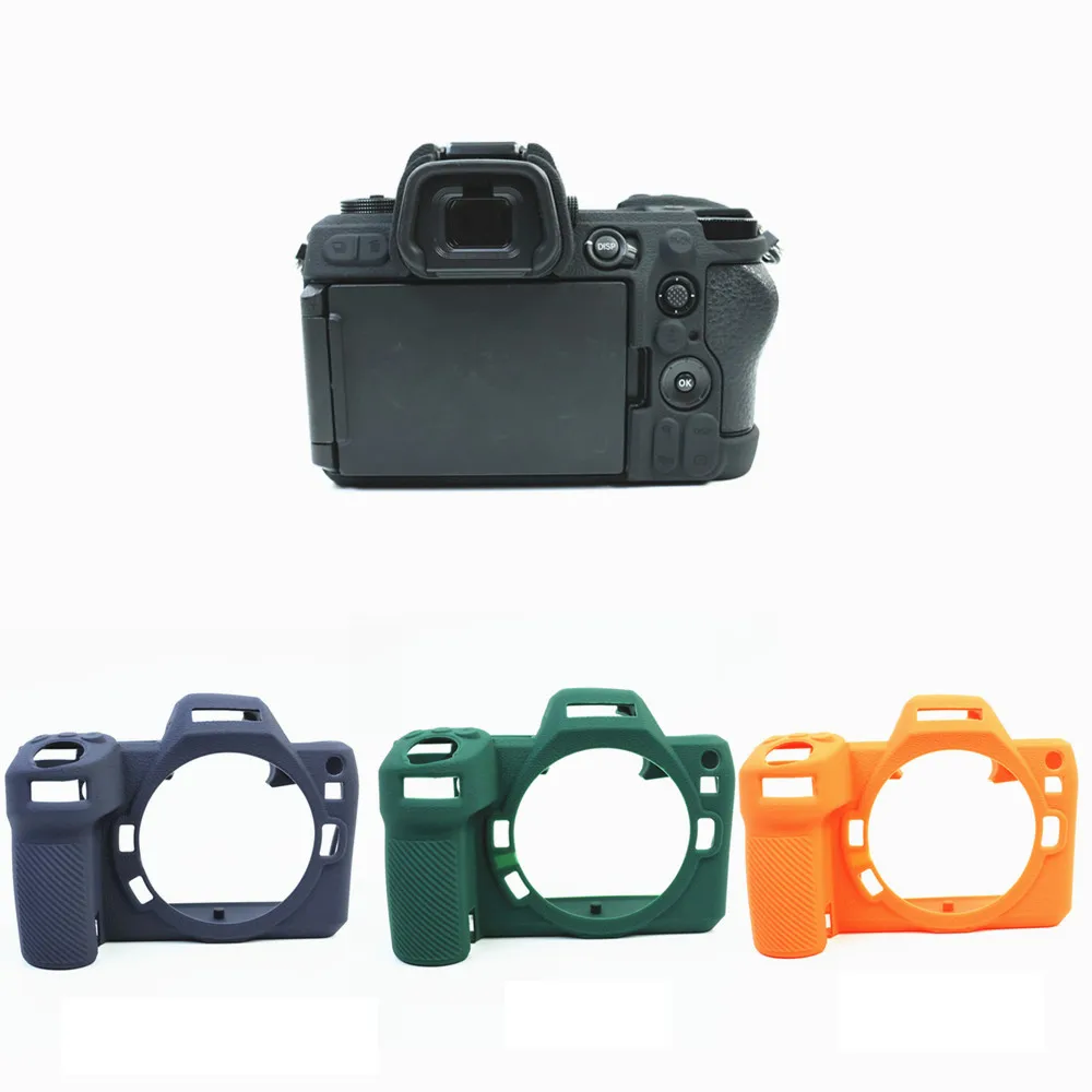 Rubber Silicon Case Body Cover Protector Frame Skin for Nikon Z6 III Camera