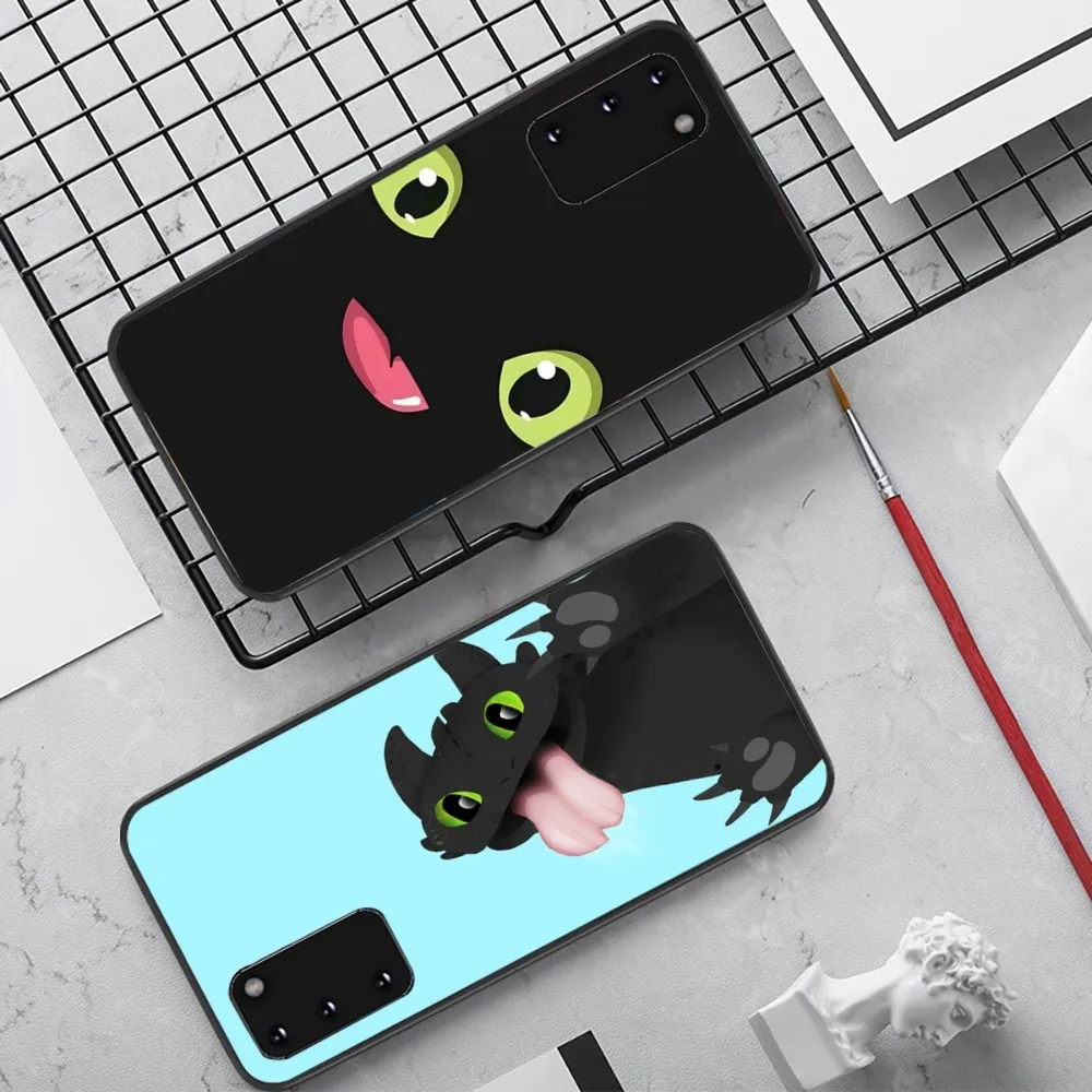 Cartoon T-Toothless Phone Case For Samsung S 9 10 20 21 22 23 30 23 24 plus lite Ultra FE S10lite Fundas image 4