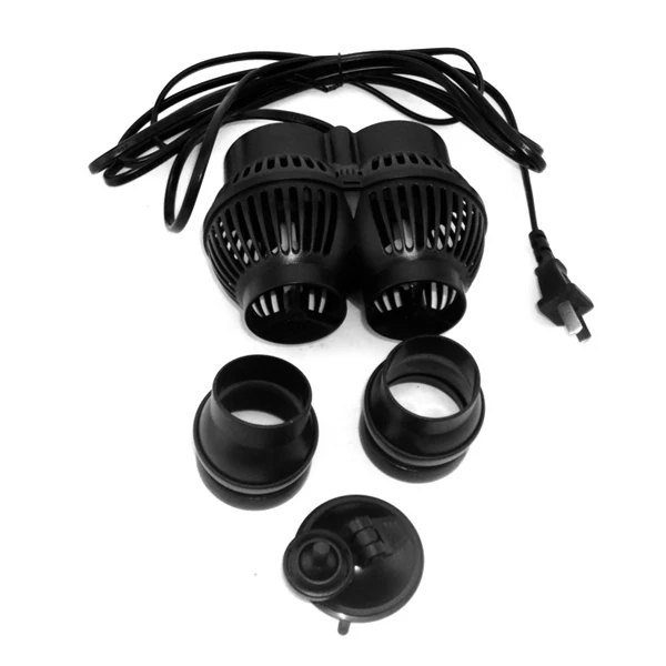 

-201 220-240V 12W 6000L/H Aquarium Wave Maker Fish Tank Pump Dual Motors Adjustable Water Flow Cleaner Saltwater