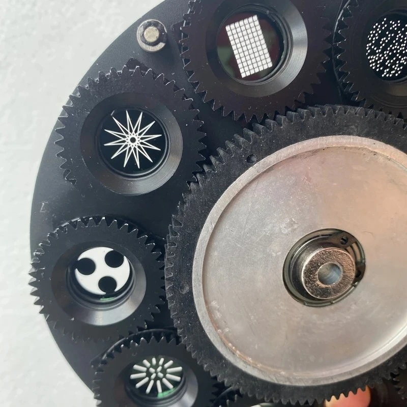 

Rotation Gobo Wheel With Patterns For 10R 280W Beam Spot Wash Moving Head Light Spare Part