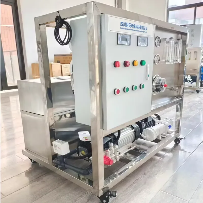 Portable Desalination Equipment with 40L/H Output 1 Year Warranty for Coastal Homes Boat Life Camping Emergency Water Supply
