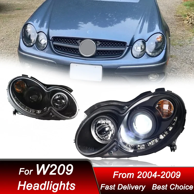 Car Headlights For Mercedes-Benz CLK W209 CLK200 2004-2009 new style LED Auto Headlamp Assembly Projector Lens Accessories Kit