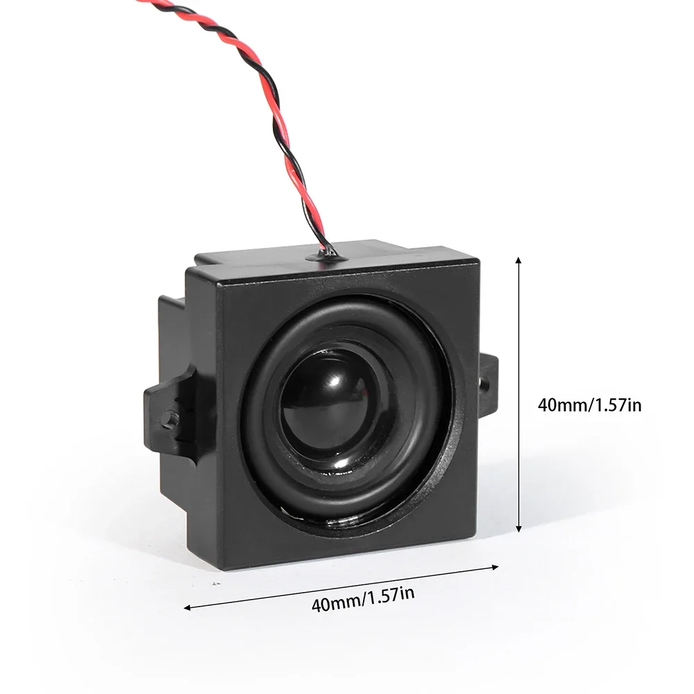 1PCS Remote Control Diesel Engine Sound Module Simulation 5W speaker 8Ohm Range Cavity Sound Speaker for Control Car Truck Model
