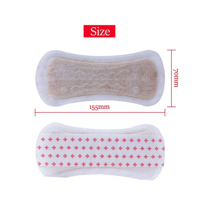 50pc Chinese Herbal Gynecological Pads Medicine Tampons Vaginal Infection Silver-ion Gynecol Cure Care Medicated Sanitary Napkin