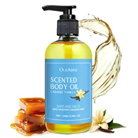 Aceite mágico de lujo para masaje corporal, vainilla y caramelo, para masaje corporal, hidratante, nutritivo, suavizante, cuidado de la piel, aceites de SPA relajantes musculares