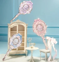 Espejo de Mano para Maquillaje, Serie Flower Know Bunny Garde, Herramientas de Maquillaje, Cosmético