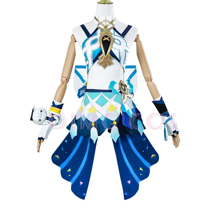Mualani Cosplay Costume Uniform Anime Chinese Style Halloween Costumes For Genshin Impact Women Games;3,k8't,