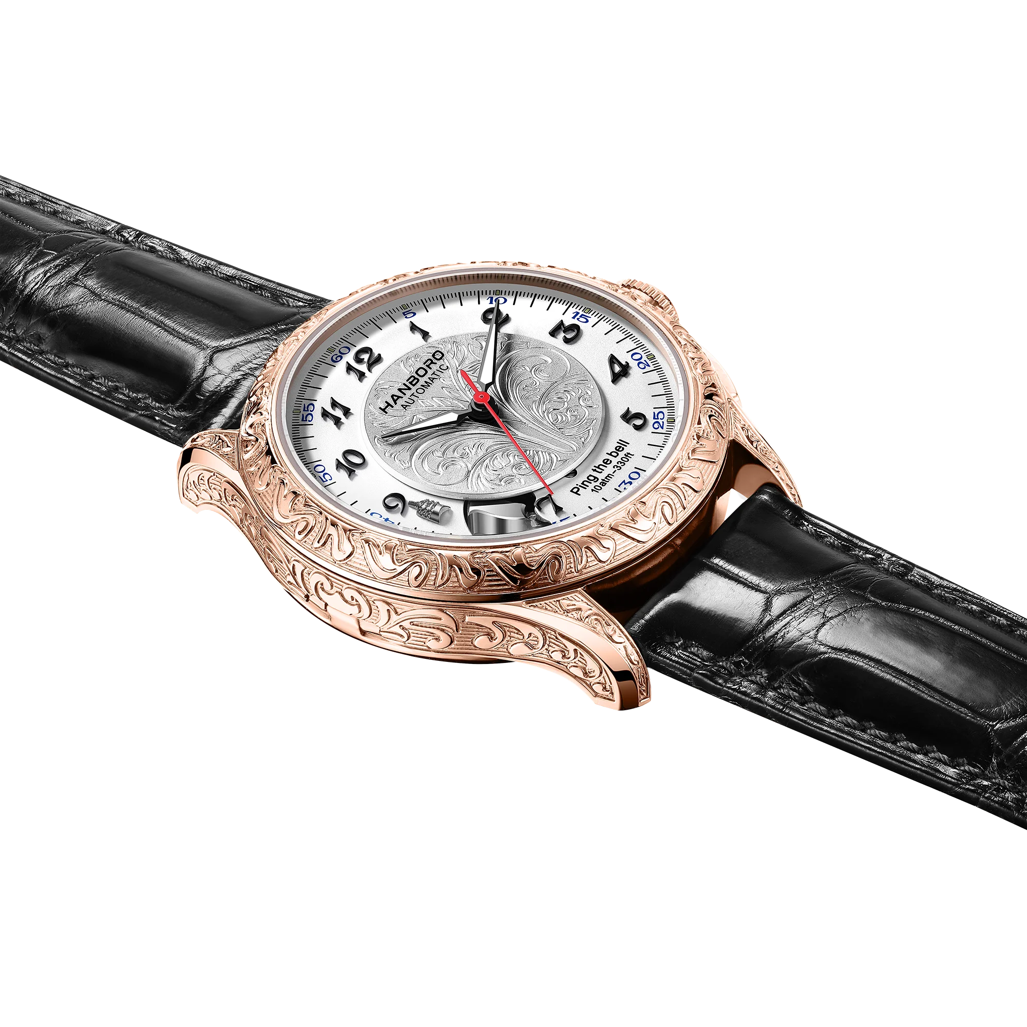 HANBORO 남성용 자동 시계 럭셔리 42MM 시간별 - Luxury Watch Engraving 리뷰 및 가격