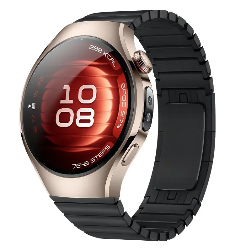 22 مللي متر سوار معدني لساعة هواوي 5 46 مللي متر حزام من الفولاذ المقاوم للصدأ سوار مريح ساعة هواوي 3 4 برو GT5 GT4-3-2-2e معصمه