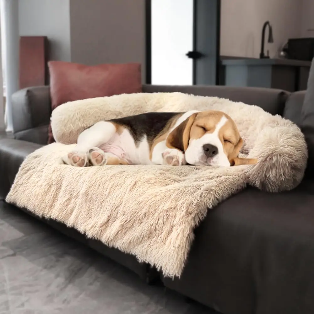 

Wholesale Removable Plush Pet Dog Bed Sofa Winter Warm Cat Bed Pad Washable Dog Cushion