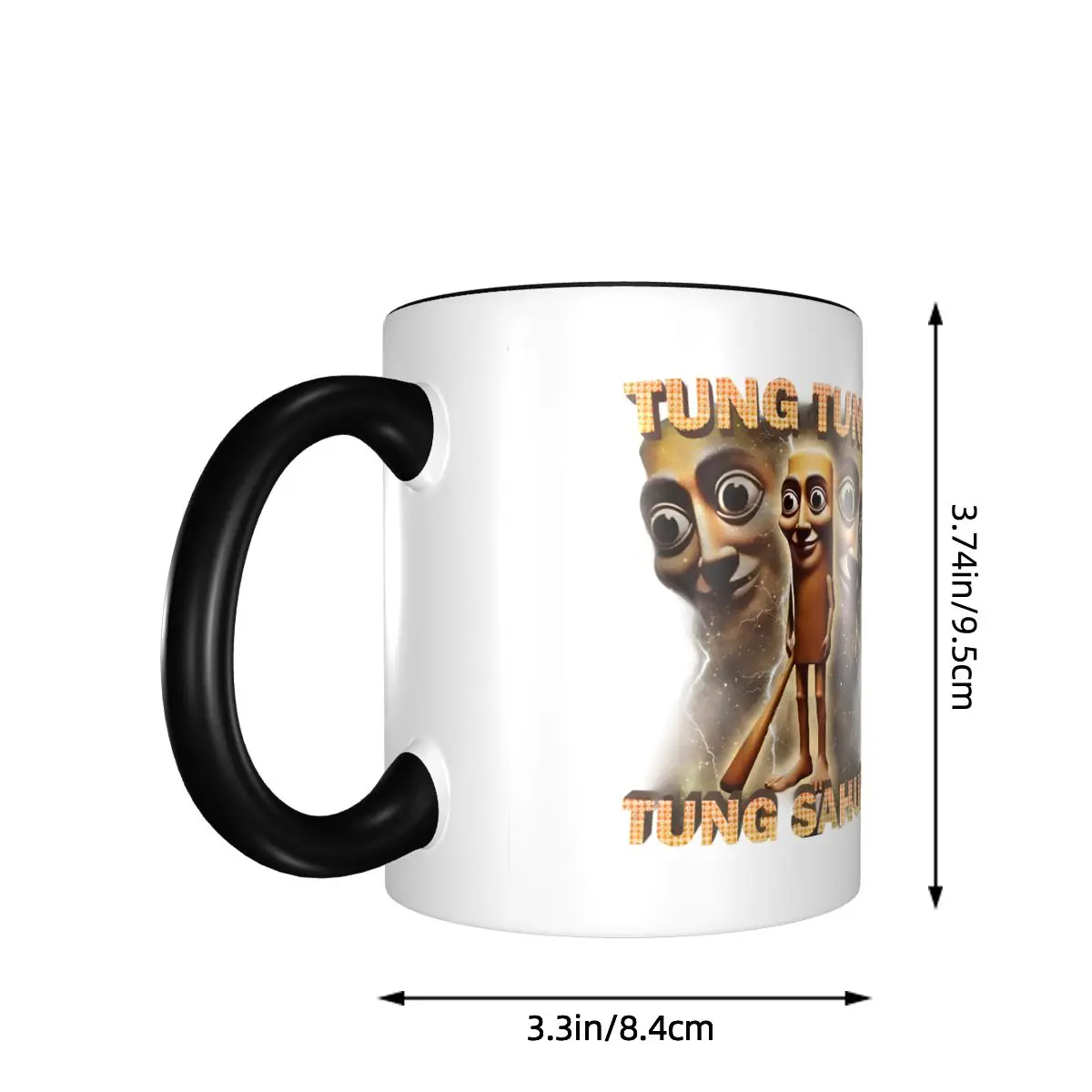 عالية الجودة تونغ تونغ صحور ميرش أكواب الجدة الإيطالية Brainrot ميمي فنجان شاي #4