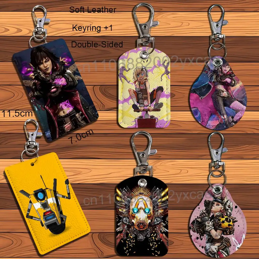 

game Rogue Borderlands C4SH Holder For Bank Business Work Card Holder Student Card Case Bus Card Keychain